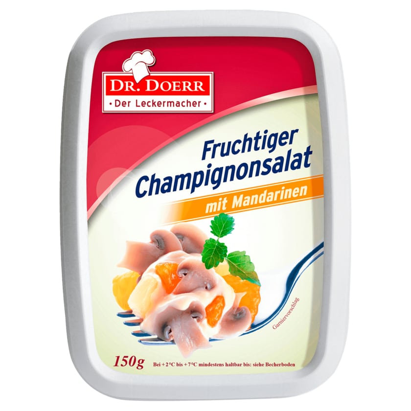 Dr. Doerr Fruchtiger Champignon Salat 150g